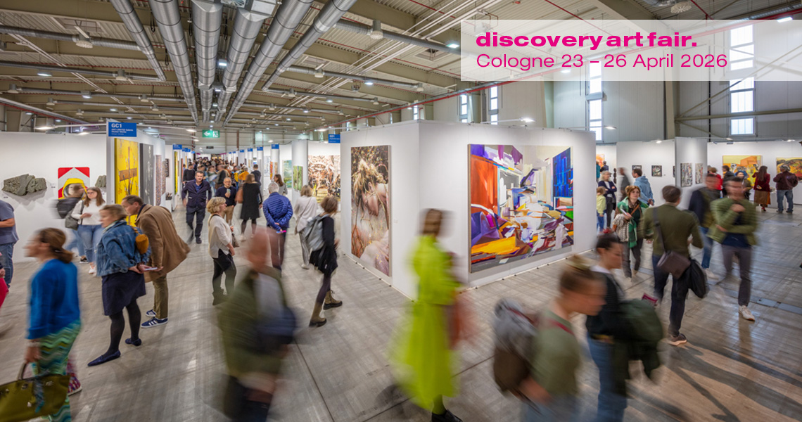 Messesituation auf der Discovery Art Fair Cologne